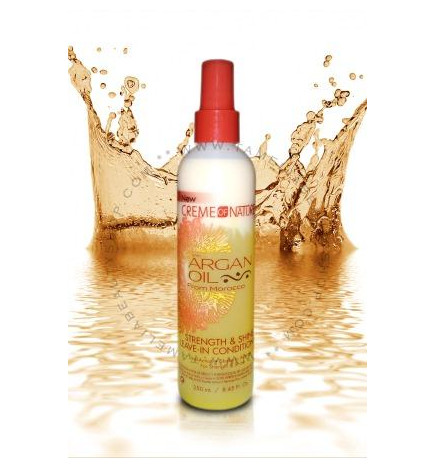 Strength & Shine Leave-In Conditioner with Argan Oil Creme of Nature