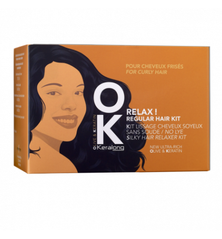 Kit Relax - Défrisant Cheveux Soyeux sans Soude