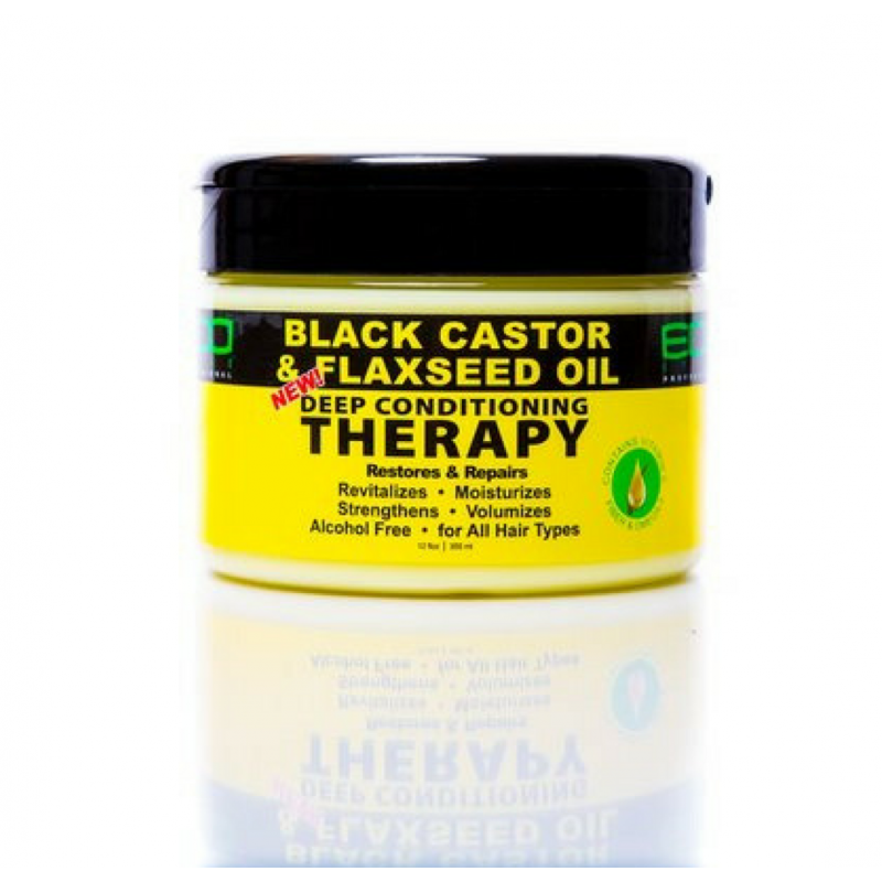 Eco Black Castor Oil & Flaxseed Oil Deep Conditioning Therapy