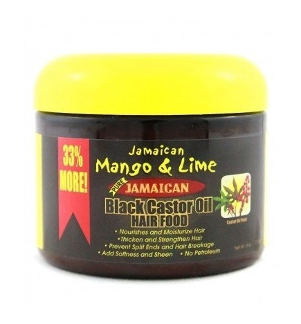 Black Castor Oil Hair Food Jamaican Mango and Lime